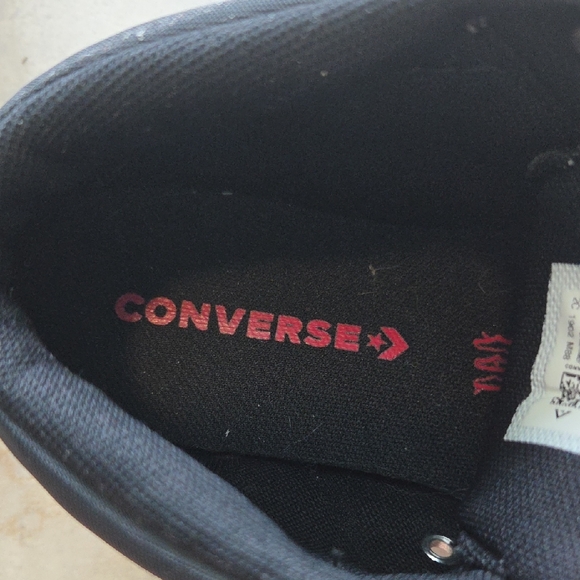 Converse Black and Gray High-Tops - Picture 3 of 4